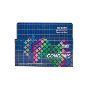 Pack of Durex Extra Safe condoms with colorful packaging.
