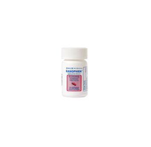 A white bottle of Melatonin dietary supplement with a pink label.