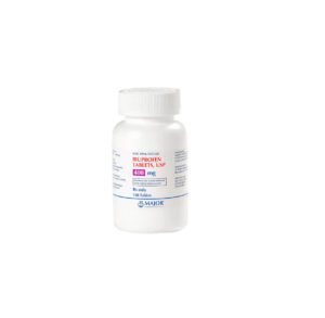 A white bottle of Loratadine tablets for allergy relief.