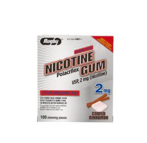 Box of Flow 9 Nicotine Pouch Gum, caramel flavor, 2mg nicotine.