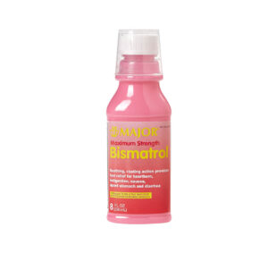 Pink Isomotrim insecticide bottle with yellow label.