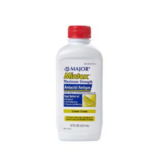 A bottle of Major Pharmaceuticals Milk of Magnesia.