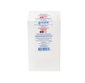 White rectangular box with printed text and barcodes, likely product packaging.