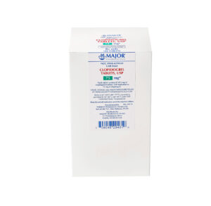 White product box with text and barcode on the back.