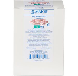 Box of Major brand sterile adhesive bandages with detailed instructions.