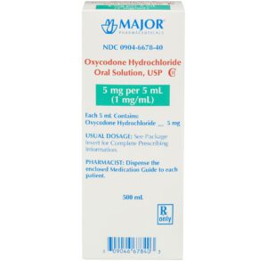 Box of Major brand Desloratadine oral solution for allergy relief.