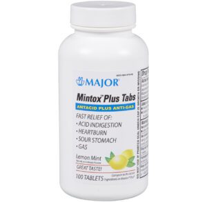 A bottle of Major Pharmaceuticals Mitox Plus Tablets for joint health.