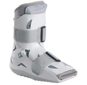 Medical walking boot designed for foot and ankle support.