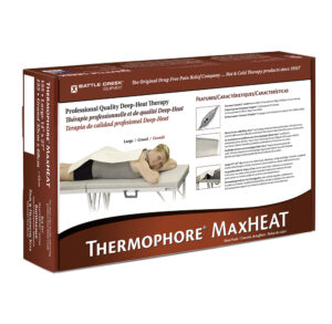 Thermophore MaxHeat heating pad for pain relief.