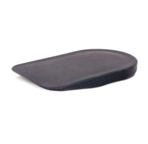 Black ergonomic gel seat cushion for comfort and support.