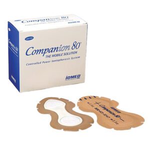 Companion 80 adhesive shoe insoles with packaging box.