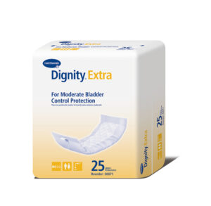 Package of Dignity Extra adult briefs with 25 count.