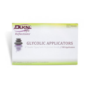 Box of Dukal Glycolic Applicators for wound care.