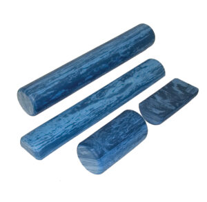 Blue wax sealing sticks and seals for documents.