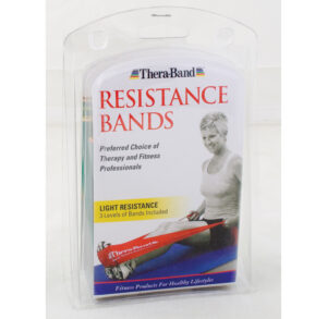 TheraBand Resistance Bands for exercise and rehabilitation.