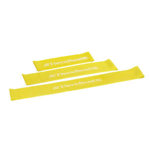 Three yellow silicone wristbands with motivational text.