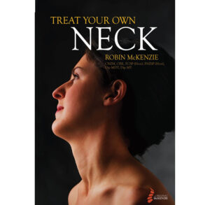 Profile of a woman looking upward with the text "Treat Your Own Neck" above her.