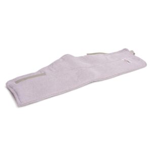 Light purple microfiber mop pad for cleaning floors.
