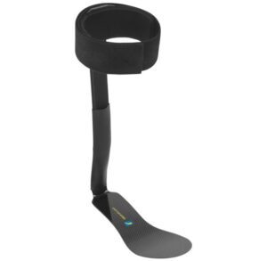Black adjustable arm support brace for forearm and wrist.
