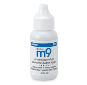 Small bottle of M9 antiseptic solution.